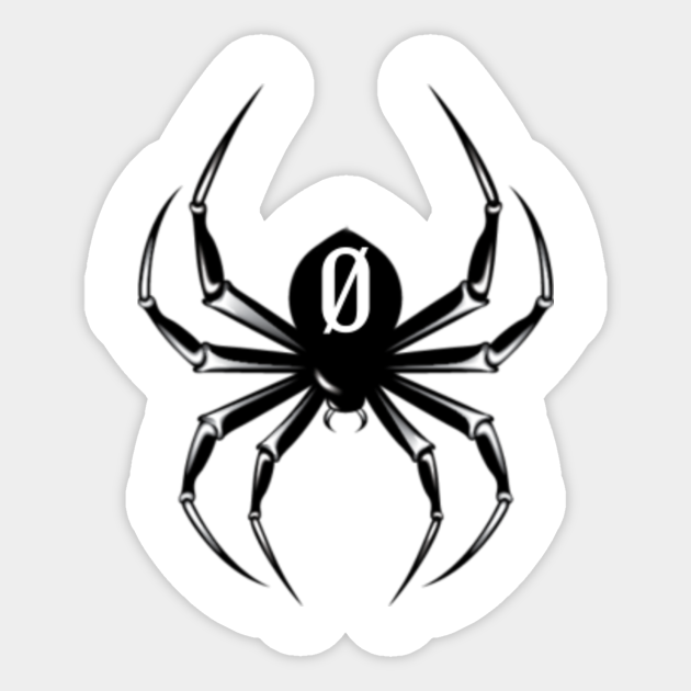Chrollo lucilfer spider logo Chrollo Lucilfer Number 0 Sticker